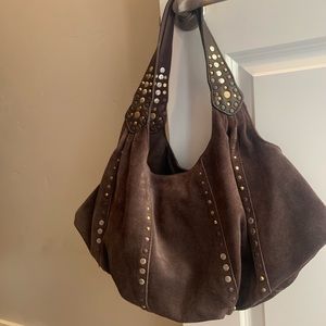 NWT Lucky Brand Vintage Rivet Hobo 🍀